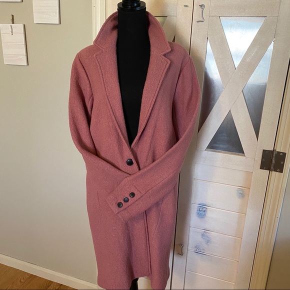 Rachel Zoe Wool Collared Coat - Picture 2 of 11